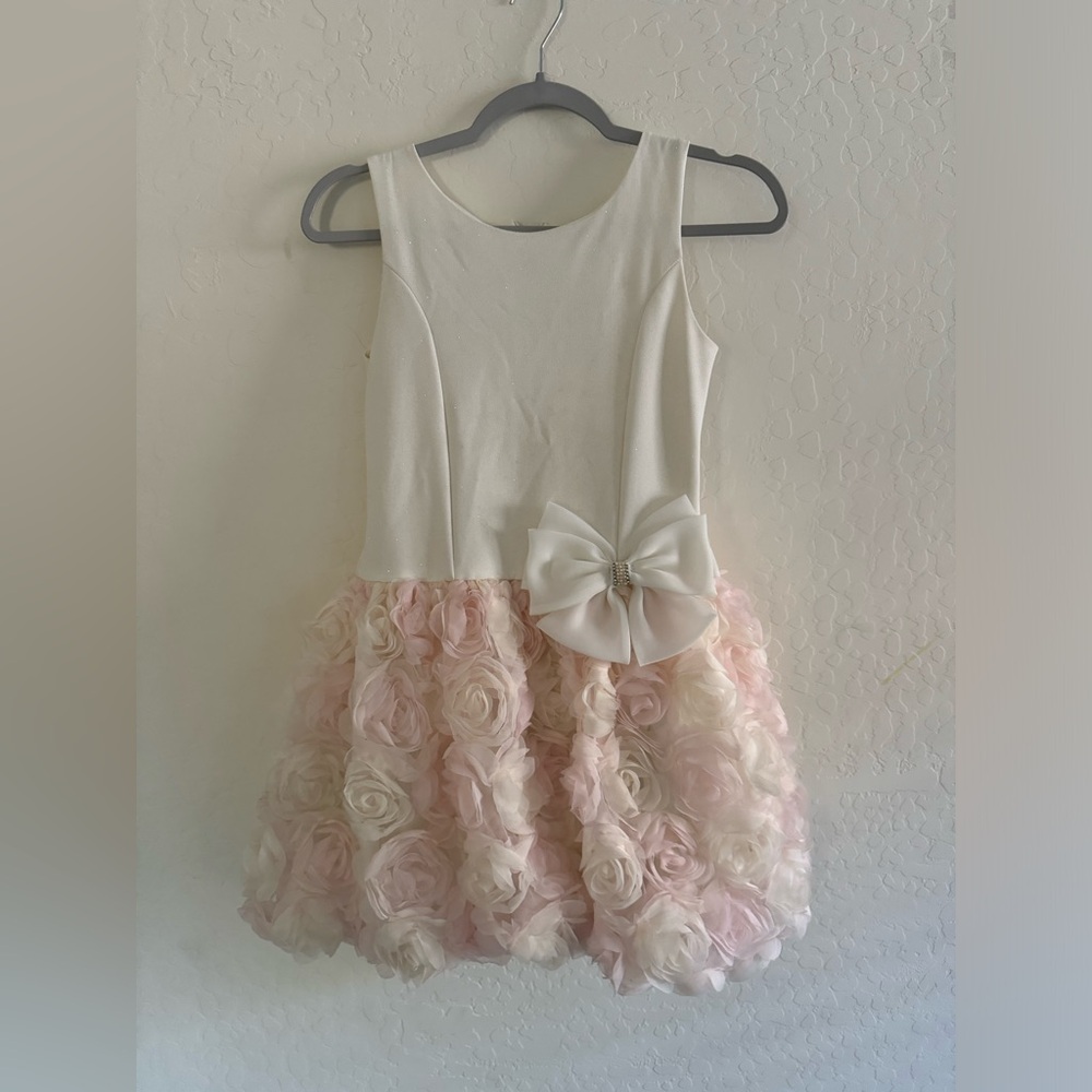 Formal Blue Gorgeous Dress Floral Big Girls